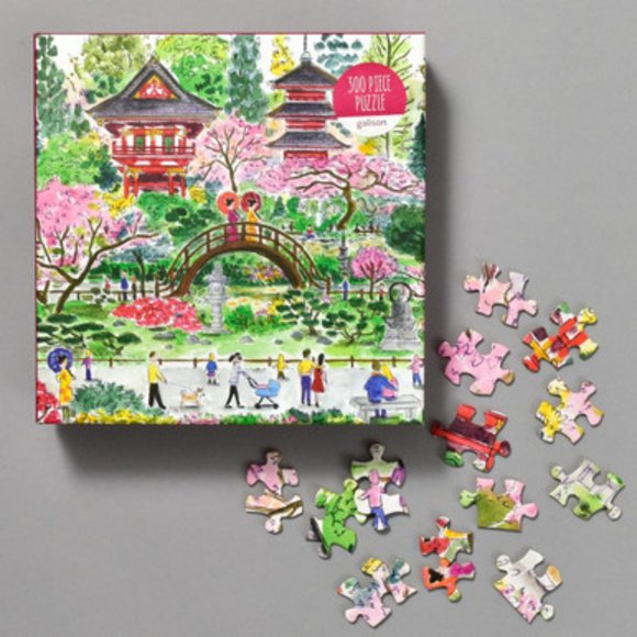 Galison Other Galison Michael Storrings Japanese Tea Garden 30 Piece Jigsaw Puzzle Poshmark